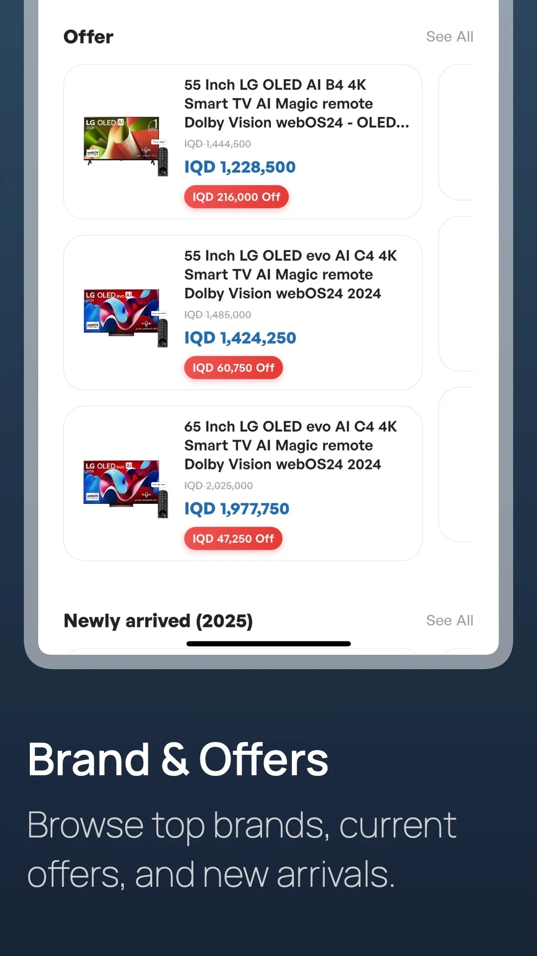 Khoshnaw E-Store screenshot