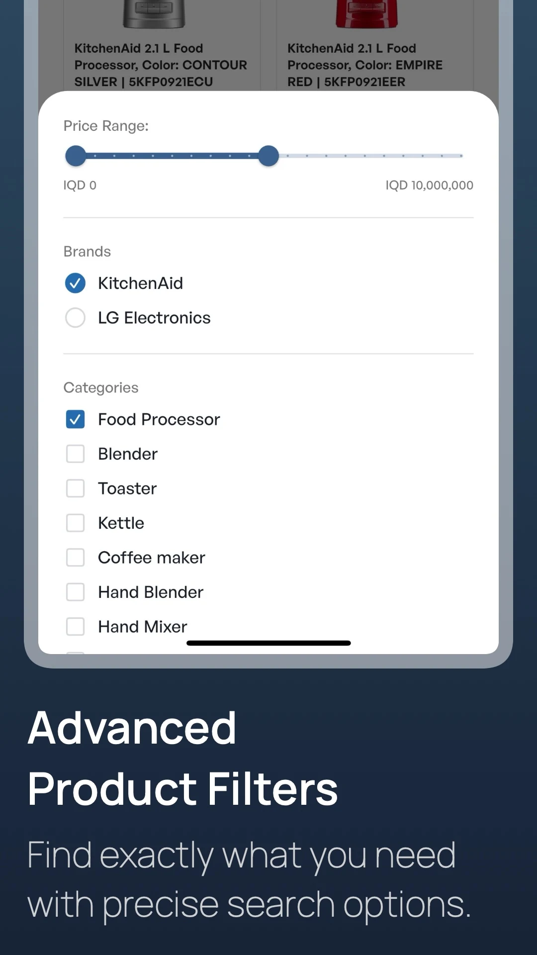 Khoshnaw E-Store screenshot